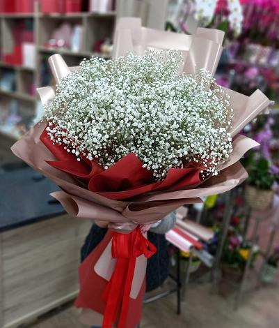 Букет цветов из: Гипсофила в Иссе