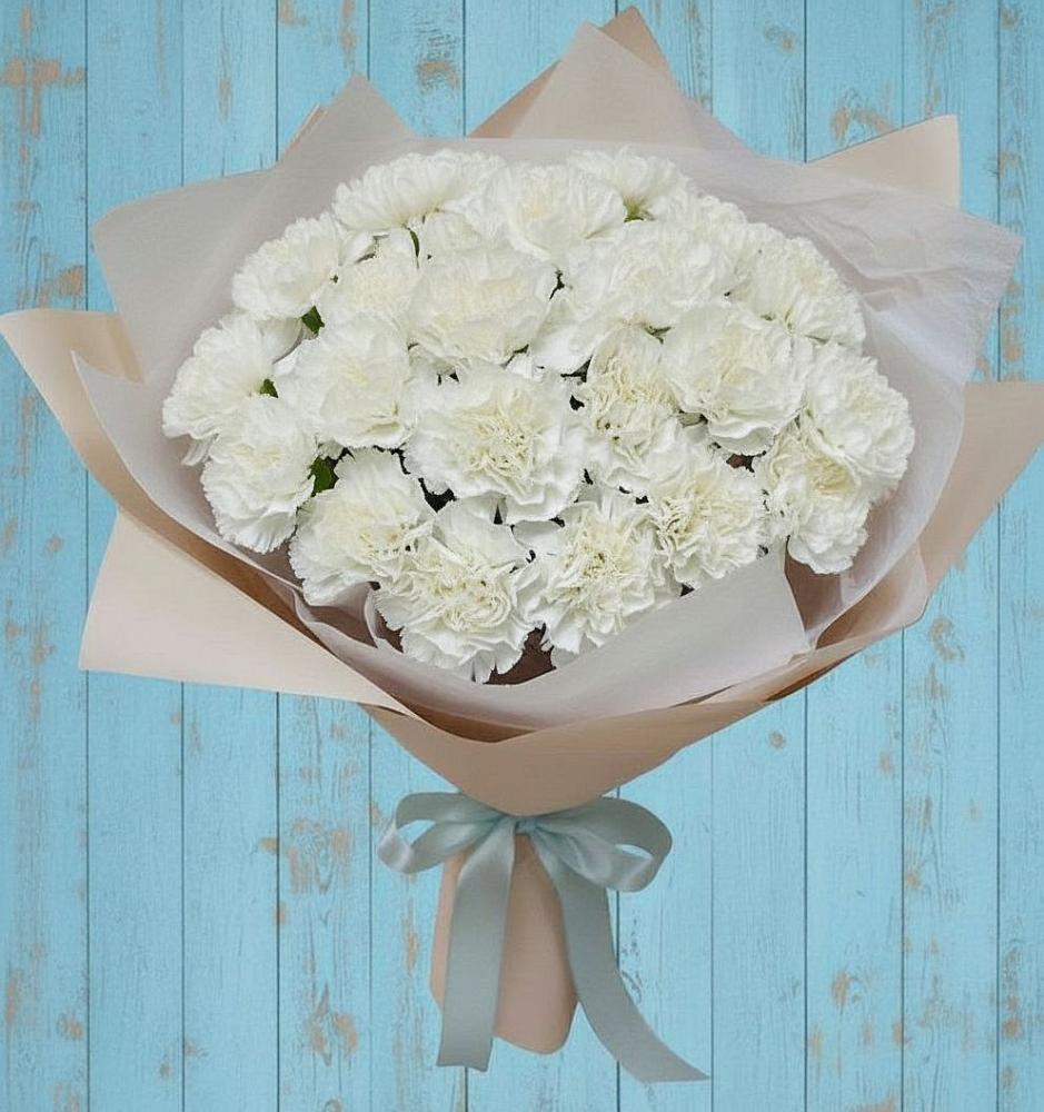 Букет цветов из: Гвоздики в Иссе