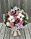 Букет цветов из: Альстромерии, Гвоздики, Розы и Хризантемы в Иссе