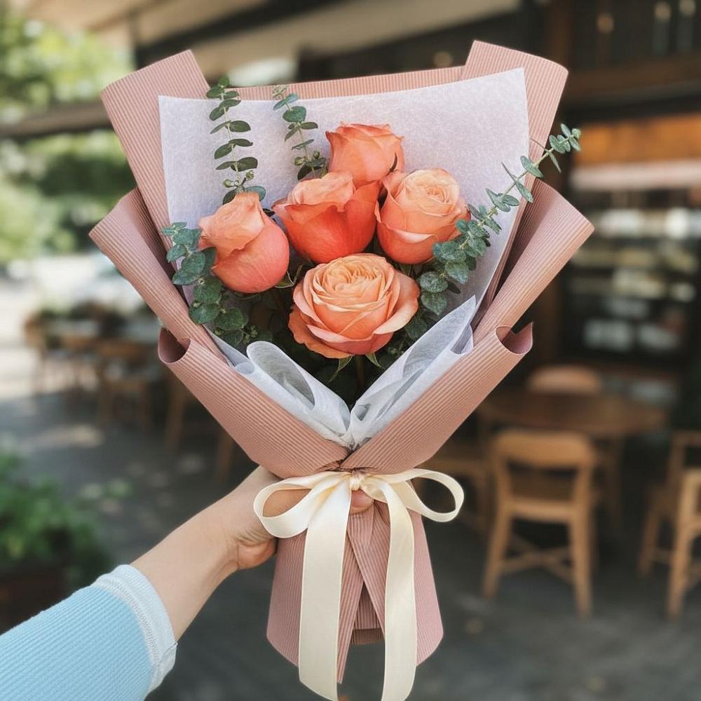 Букет цветов из: Розы в Иссе