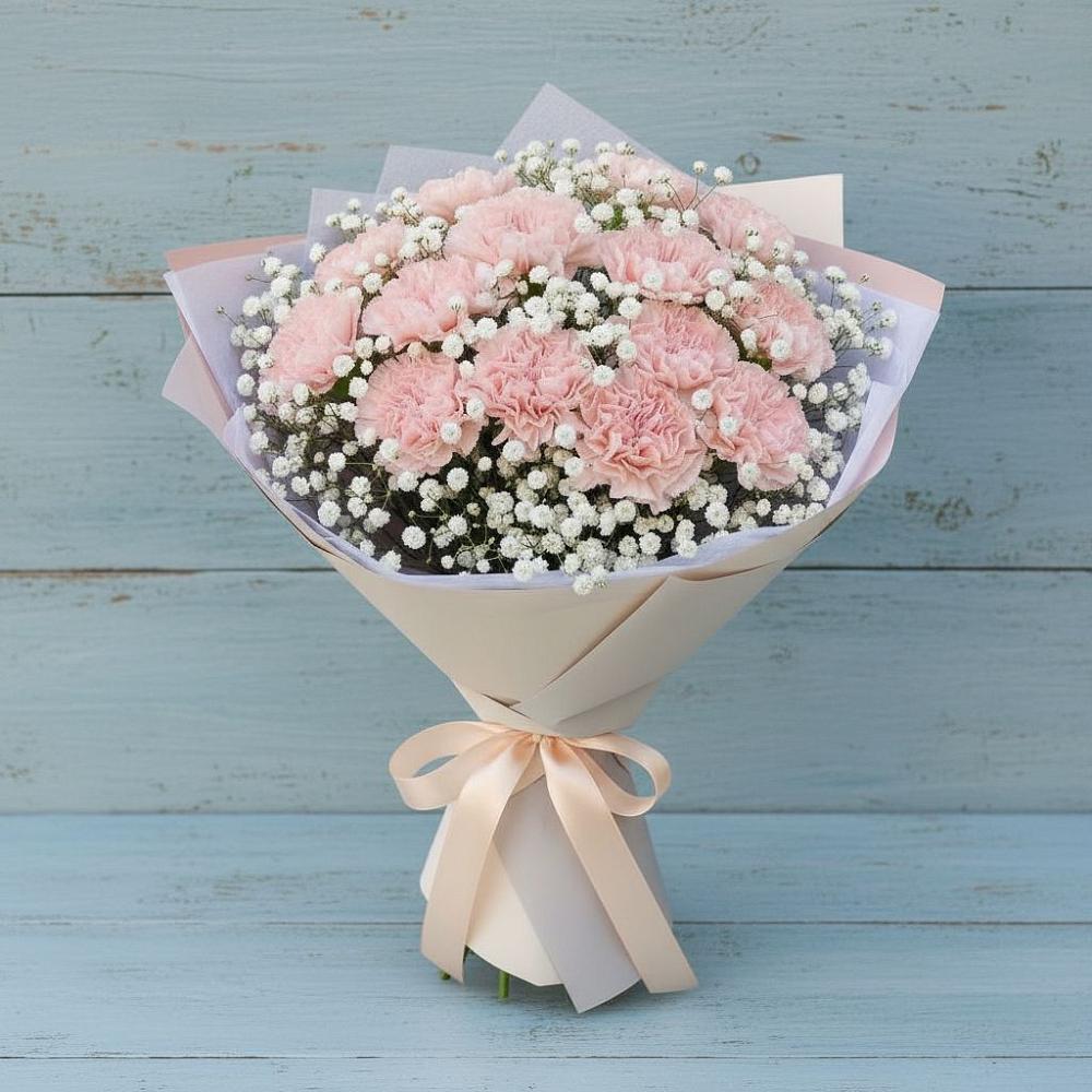 Букет цветов из: Гвоздики в Иссе