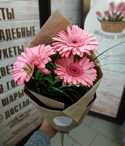 Букет цветов из: Герберы в Иссе