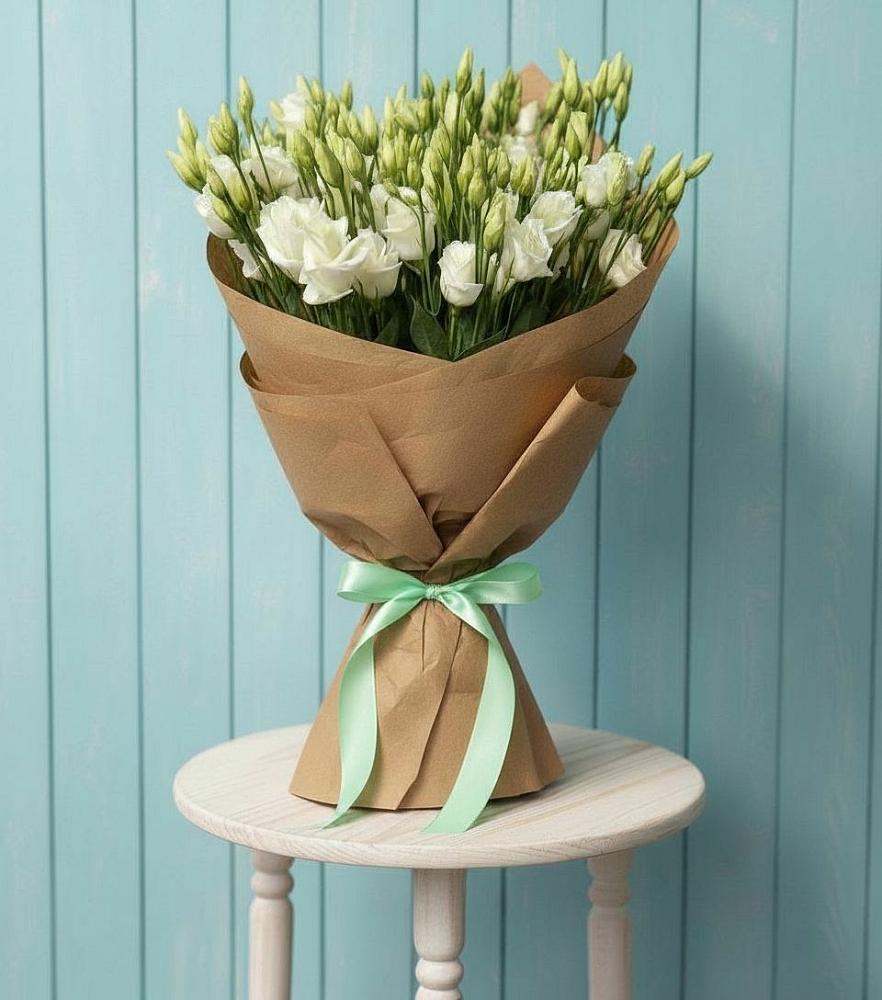 Букет цветов из: Лизиантусы в Иссе