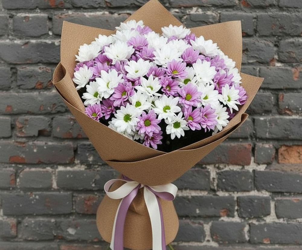 Букет цветов из: Хризантемы в Иссе