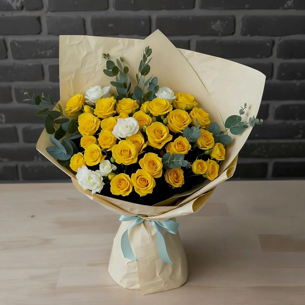 Букет цветов из: Розы в Иссе