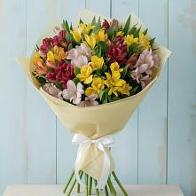 Букет цветов из:  Альстромерии в Иссе
