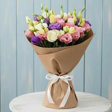 Букет цветов из:  Лизиантусы в Иссе