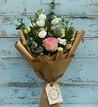 Букет цветов из:  Розы и Лизиантусы #REPLACE_PRED# Иссе